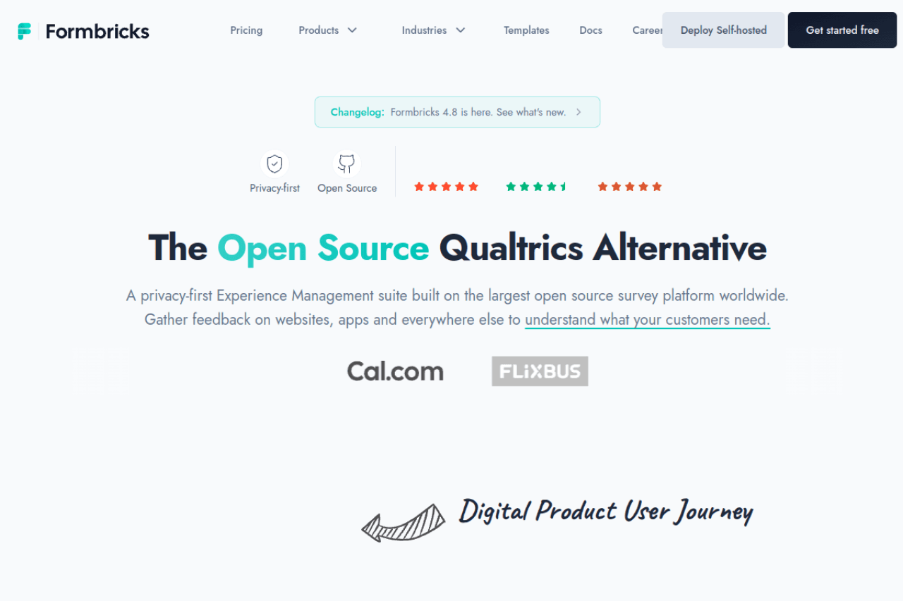 Formbricks — Open-source survey infrastructure